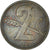 Coin, Switzerland, 2 Rappen, 1955