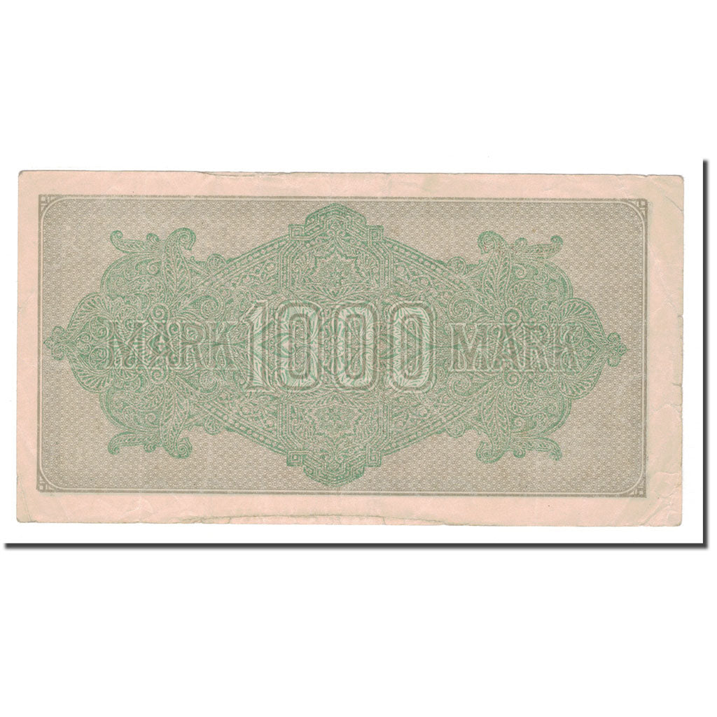 Banknot, Niemcy, 1000 Mark, 1922, 1922-09-15, KM:76f, VF(30-35)