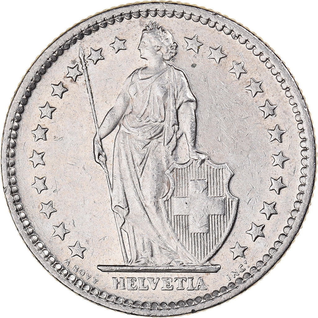 Moneta, Svizzera, 2 Francs, 1982