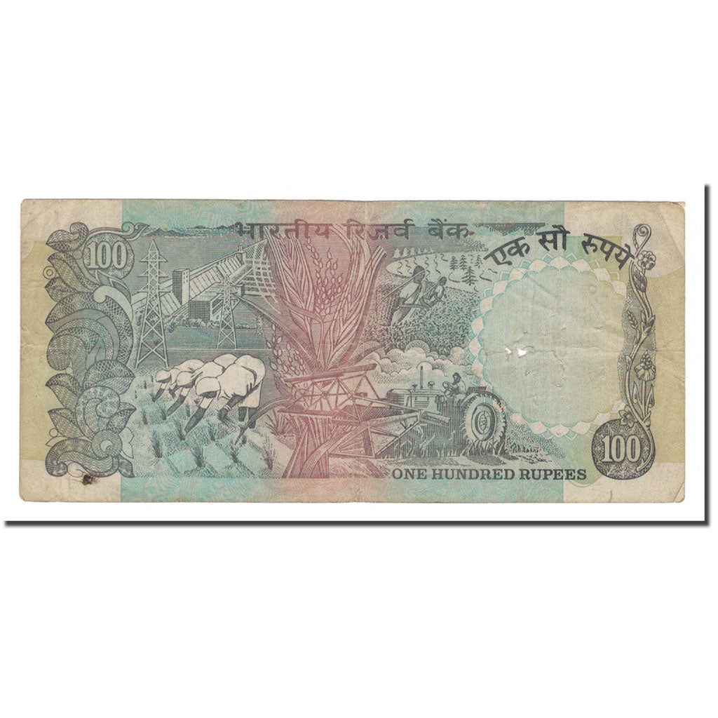 Banknote, India, 100 Rupees, KM:86b, VF(20-25)