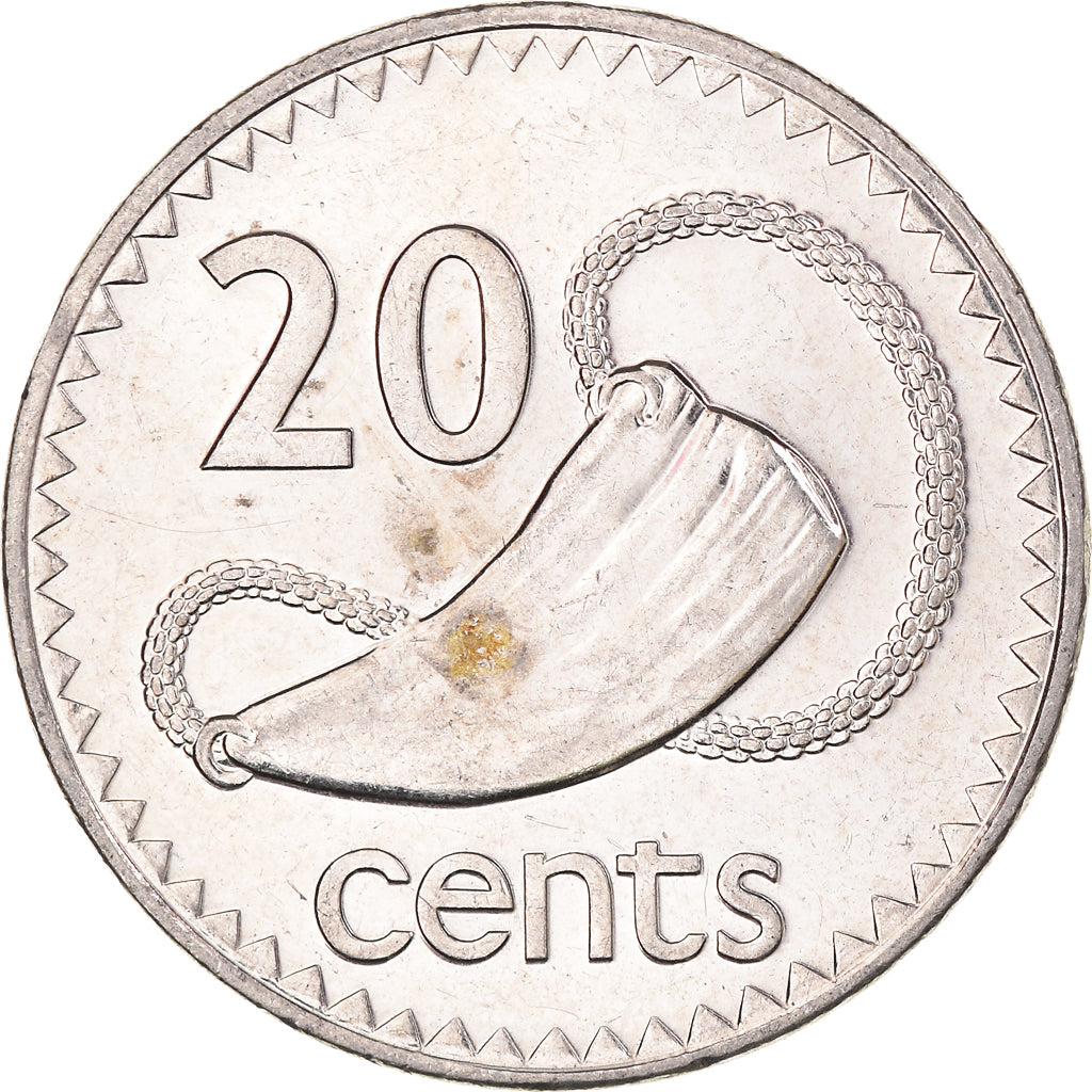 Munten, Fiji, 20 Cents, 1995