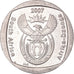Monnaie, Afrique du Sud, 2 Rand, 2007