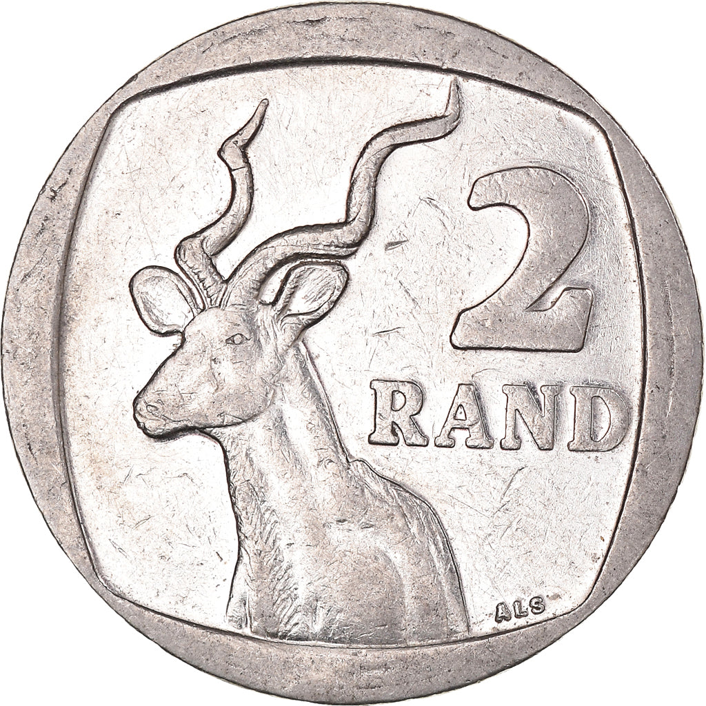 Monnaie, Afrique du Sud, 2 Rand, 2007