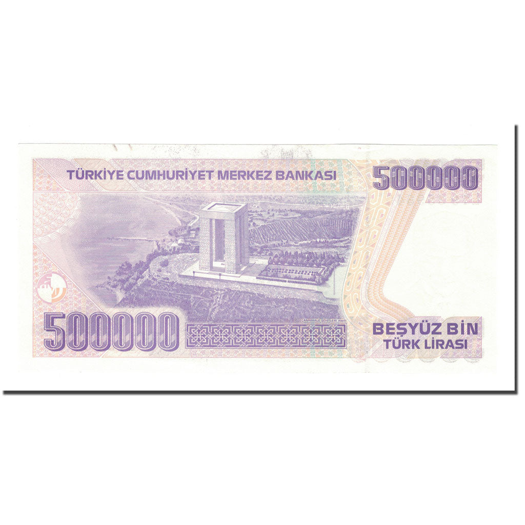 Banknote, Turkey, 500,000 Lira, 1970, 1970-01-14, KM:212, UNC(63)