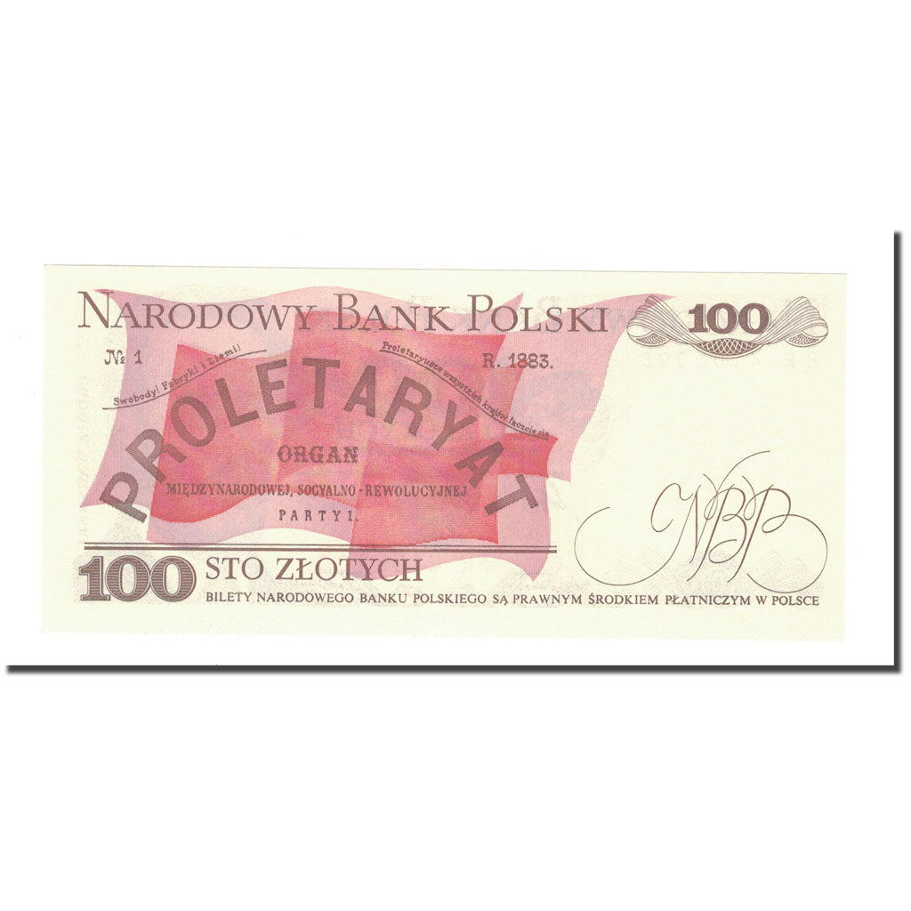 Banknote, Poland, 100 Zlotych, 1982, 1982-06-01, KM:143e, UNC(65-70)
