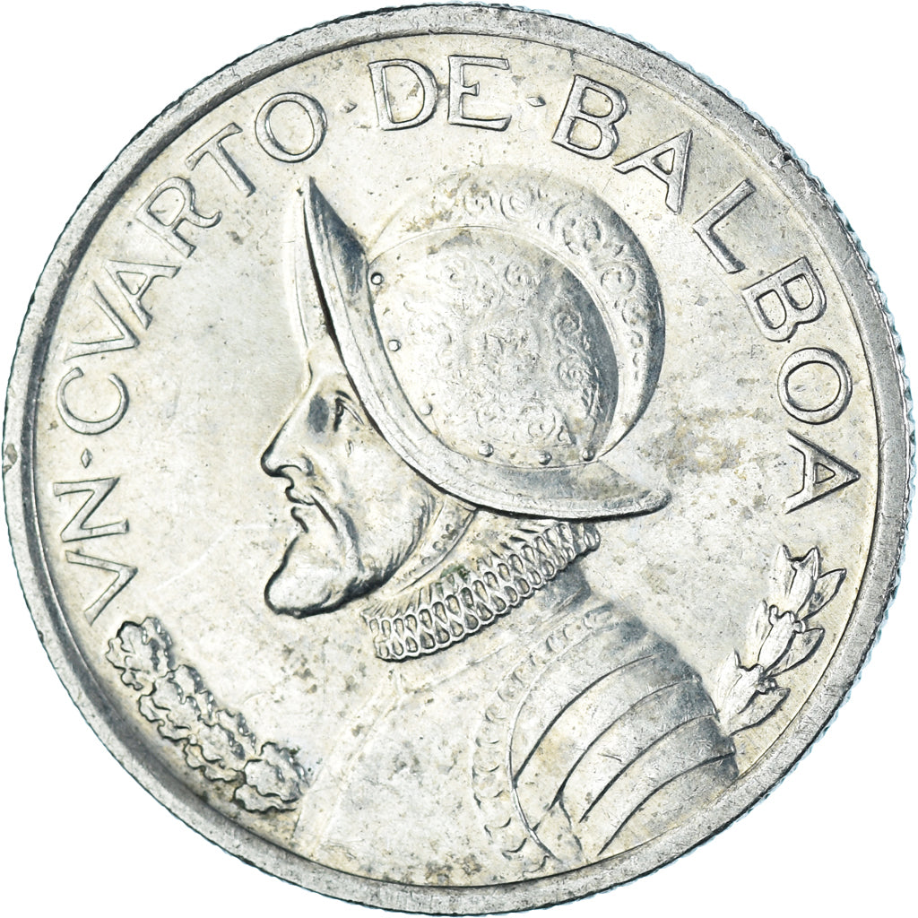 Moneta, Panama, 1/4 Balboa, 1993