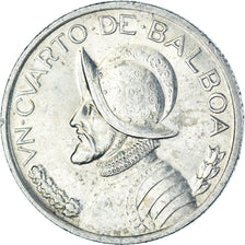 Moneta, Panama, 1/4 Balboa, 1993