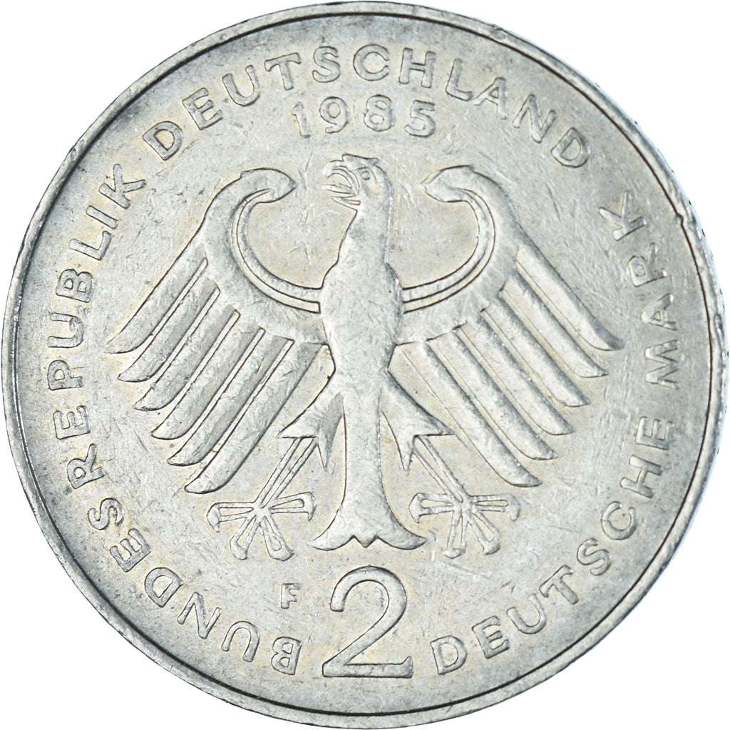 Moeda, Alemanha, 2 Mark, 1985