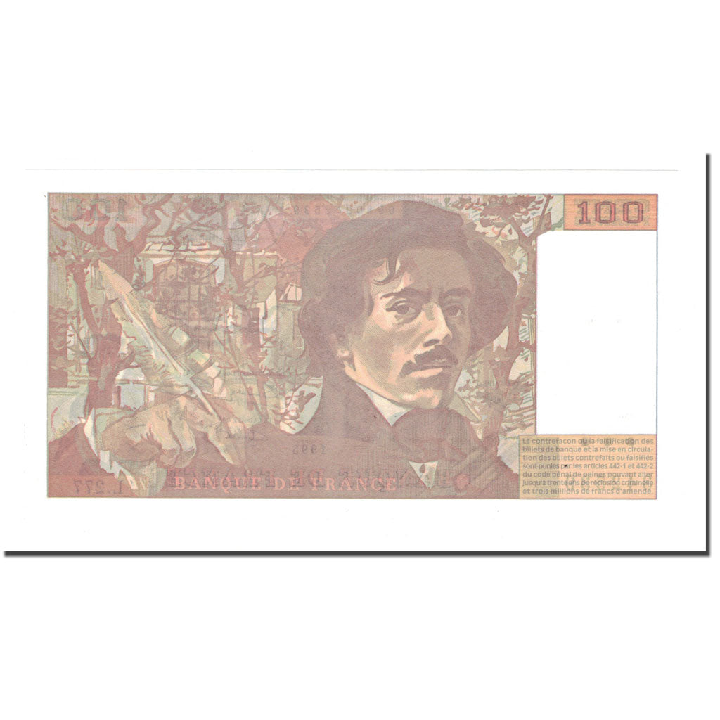 France, 100 Francs, 1995, UNC(64), Fayette:69ter.2b, KM:154h