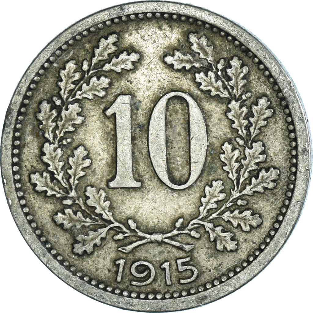Münze, Österreich, 10 Heller, 1915