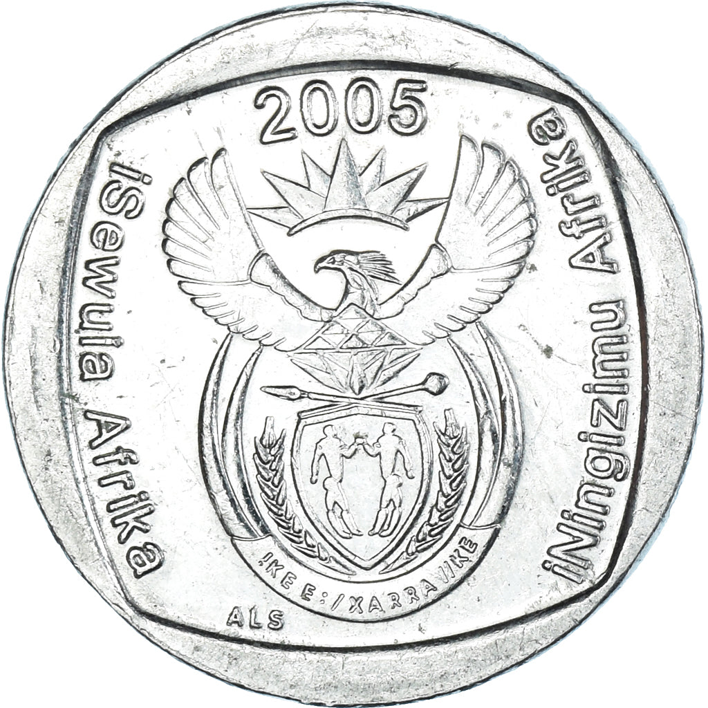 Coin, South Africa, Rand, 2005