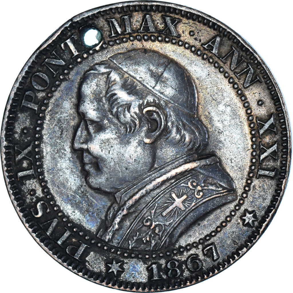 Coin, Vatican, Soldo, 1867