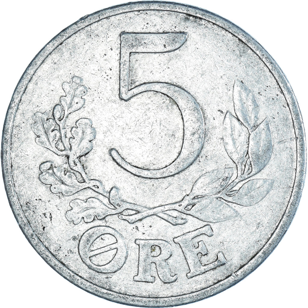 Moneda, Dinamarca, 5 Öre, 1941