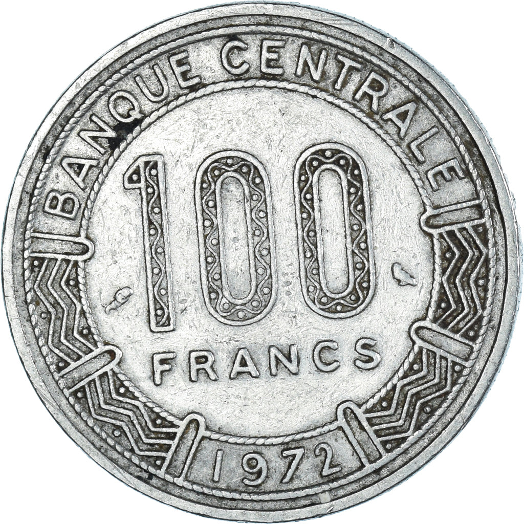 Moneta, Kamerun, 100 Francs, 1972