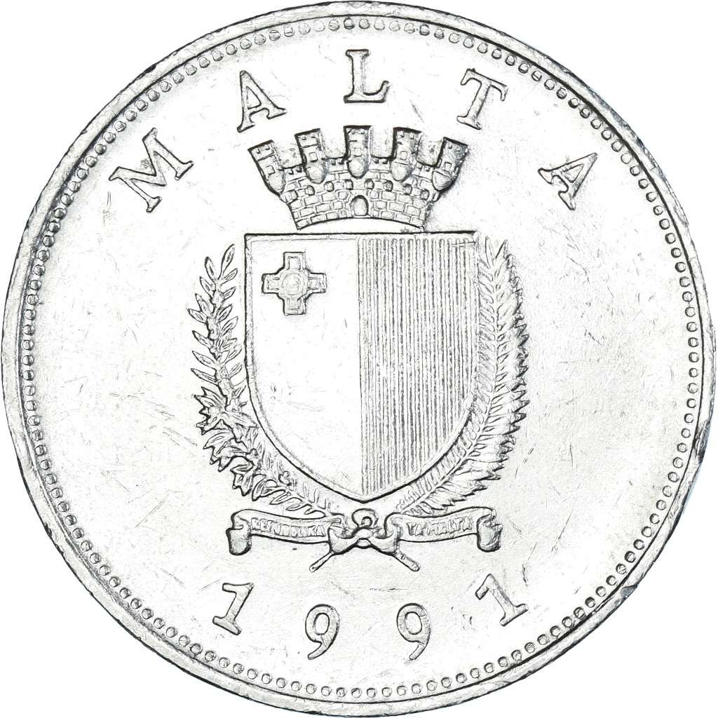 Moneta, Malta, Lira, 1991