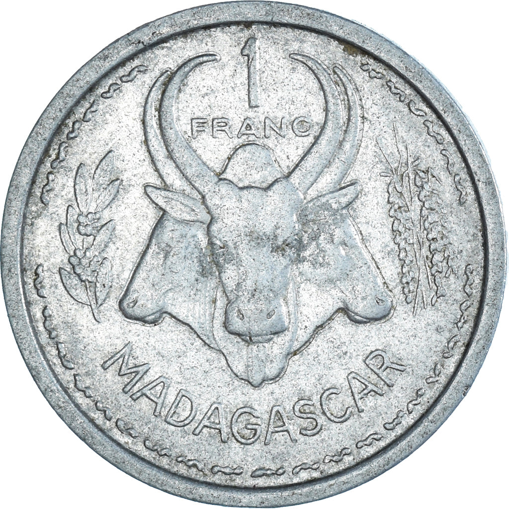 Monnaie, Madagascar, Franc, 1958