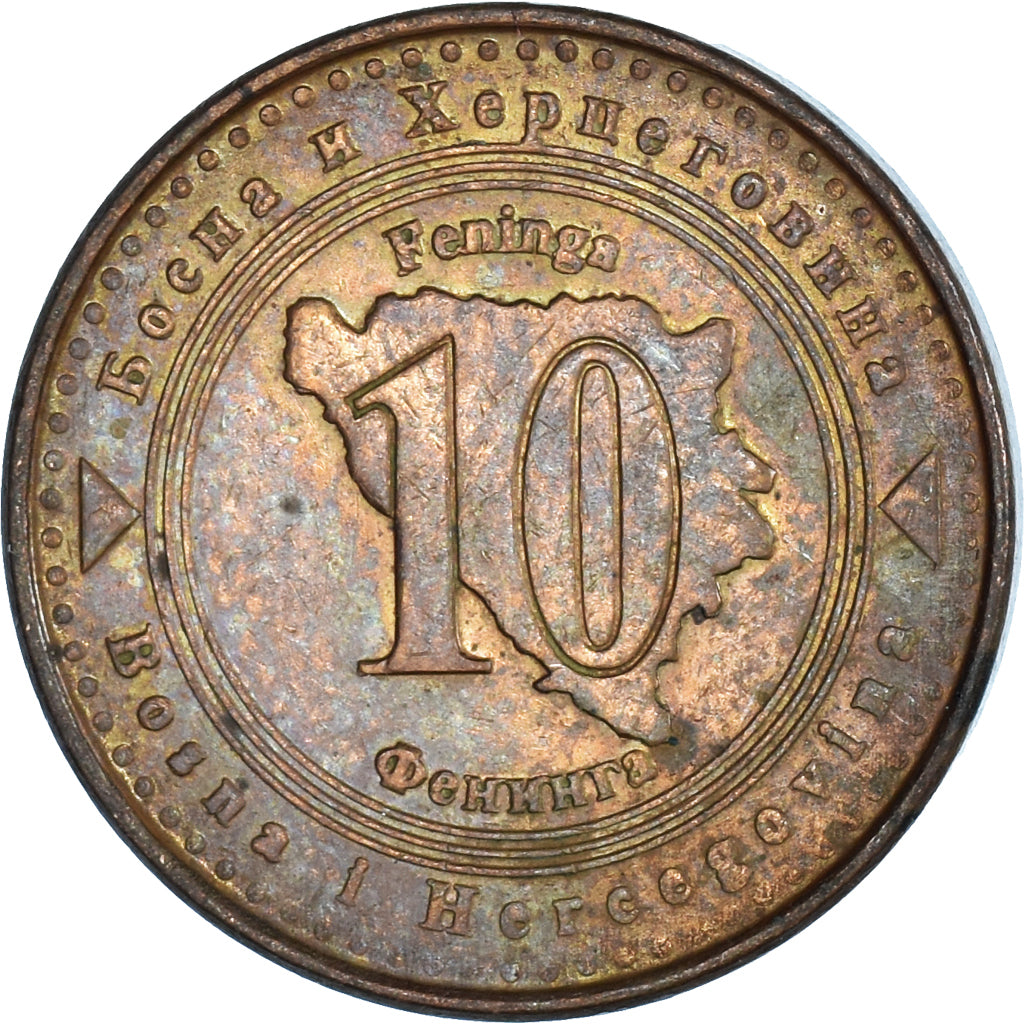 Moneda, Bosnia - Herzegovina, 10 Feninga, 1998