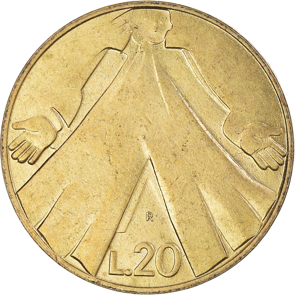 Coin, San Marino, 20 Lire, 1990