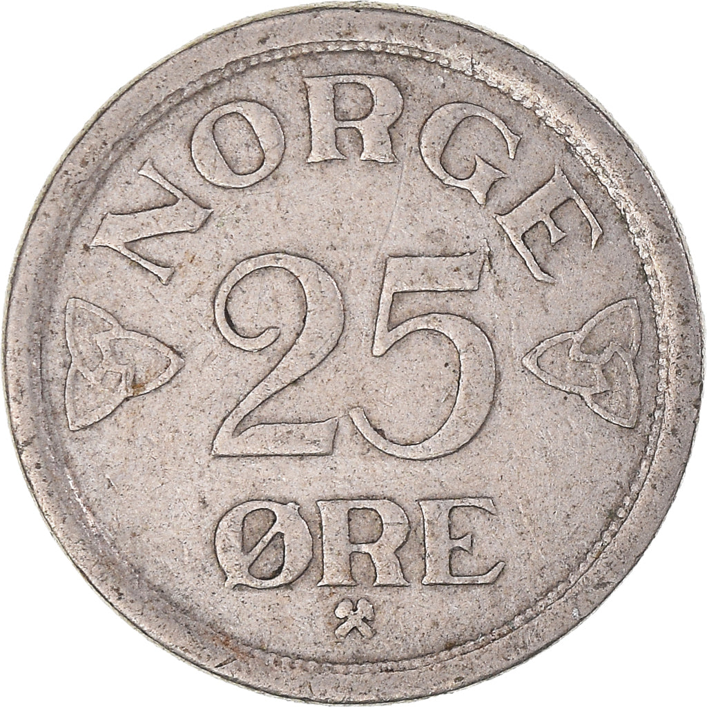 Coin, Norway, 25 Öre, 1957