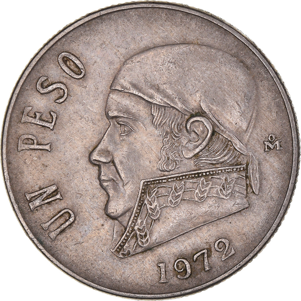 Coin, Mexico, Peso, 1972
