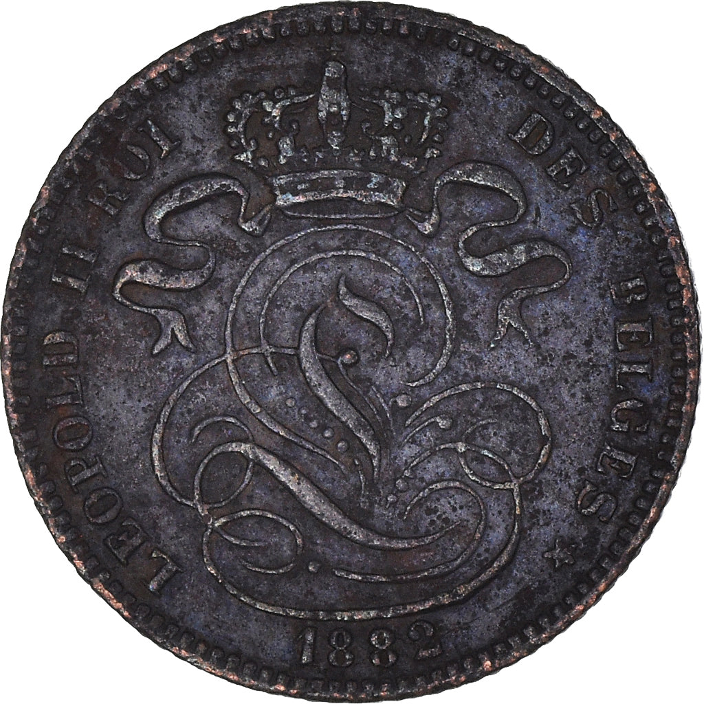 Coin, Belgium, Centime, 1882