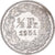 Coin, Switzerland, 1/2 Franc, 1951