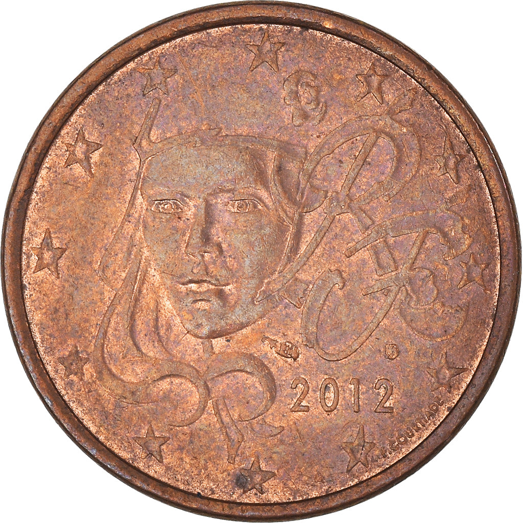 Coin, France, 5 Euro Cent, 2012