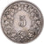 Coin, Switzerland, 5 Rappen, 1951
