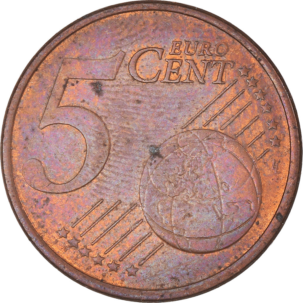 Coin, France, 5 Euro Cent, 2009