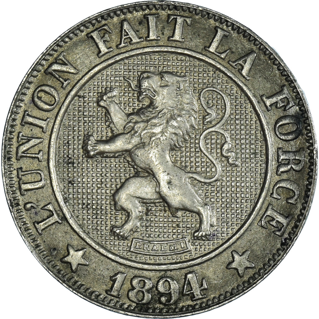 Moneta, Belgia, 10 Centimes, 1894