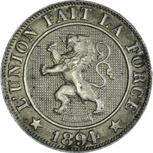 Moneda, Bélgica, 10 Centimes, 1894