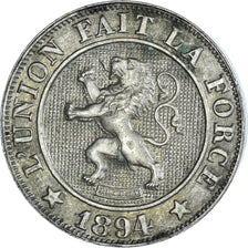 Munten, België, 10 Centimes, 1894