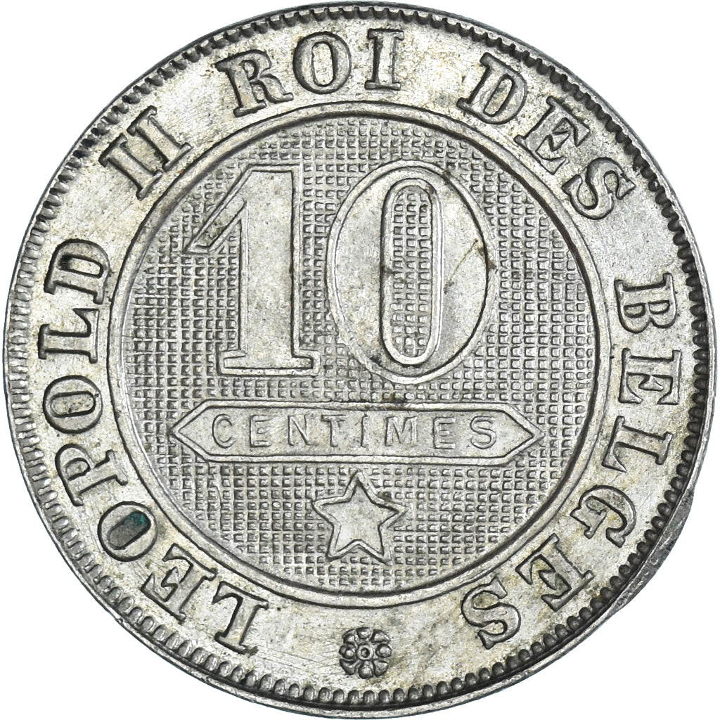 Münze, Belgien, 10 Centimes, 1894