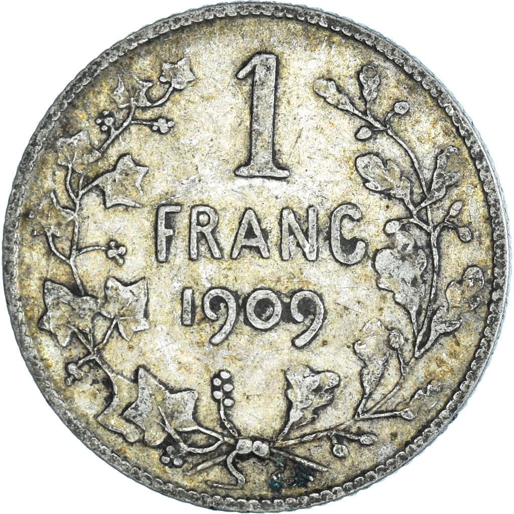Coin, Belgium, Franc, 1909