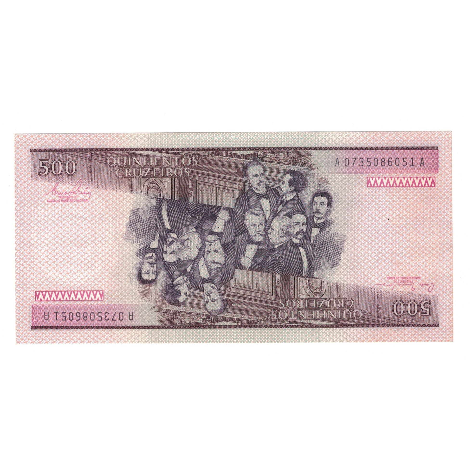 Banknote, Brazil, 500 Cruzeiros, KM:200a, UNC(63)