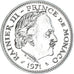 Coin, Monaco, 5 Francs, 1971
