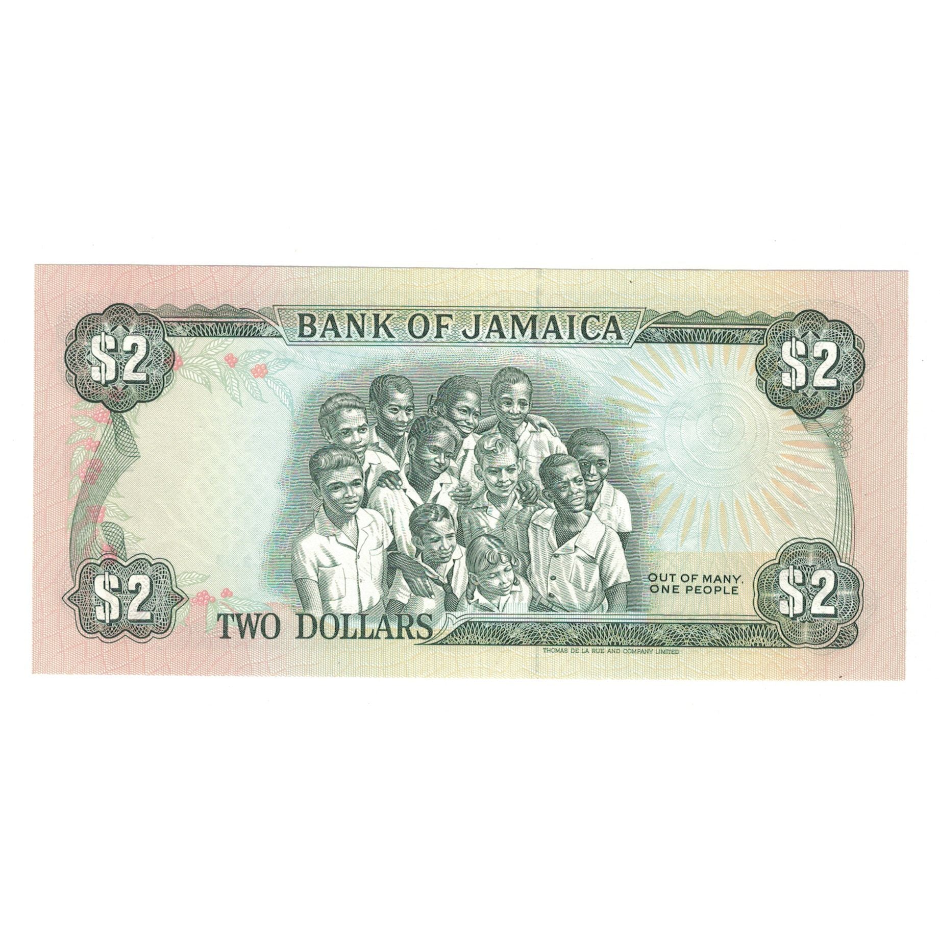 Banconote, Giamaica, 2 Dollars, 1993, 1993-02-01, KM:69e, FDS