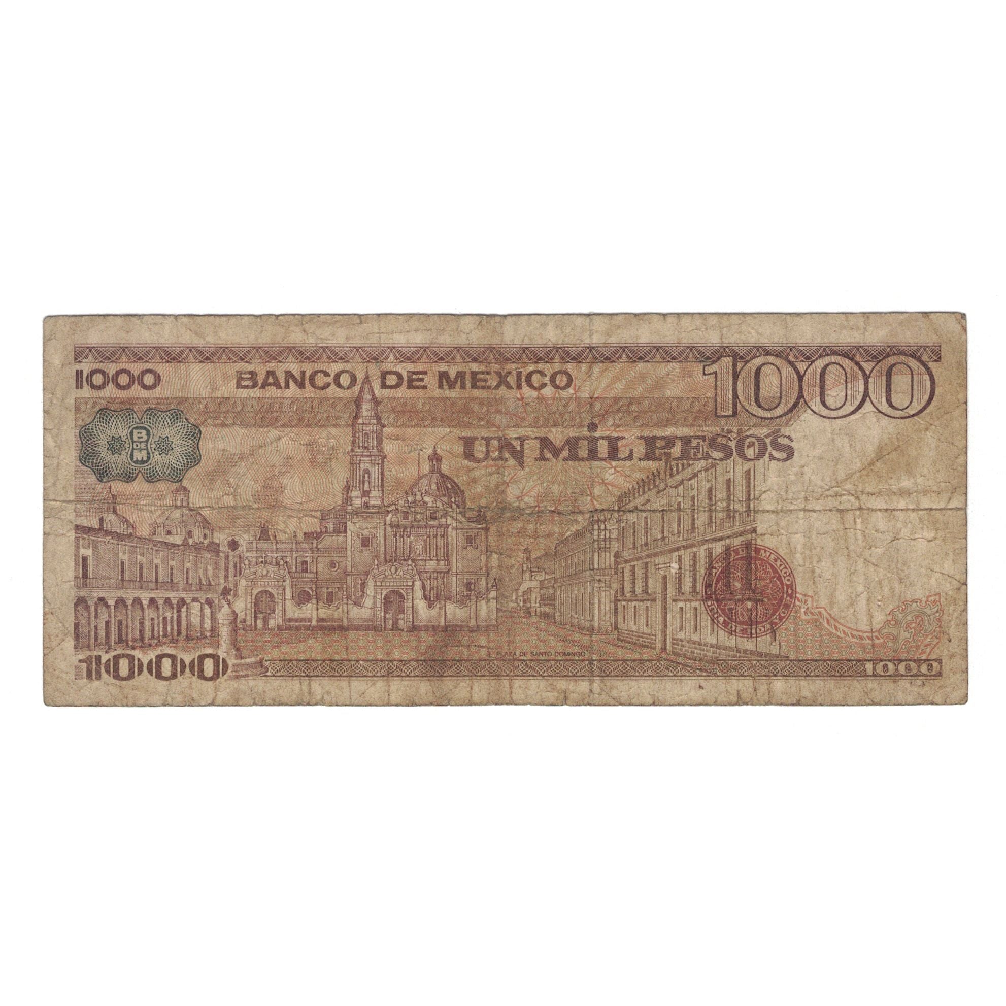 Billete, 1000 Pesos, 1984, México, 1984-08-07, KM:80b, RC