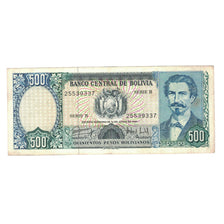 Banknote, Bolivia, 500 Pesos Bolivianos, 1981, 1981-06-01, KM:165a, VF(30-35)