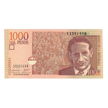 Billete, 1000 Pesos, 2008, Colombia, 2008-08-27, KM:456j, UNC