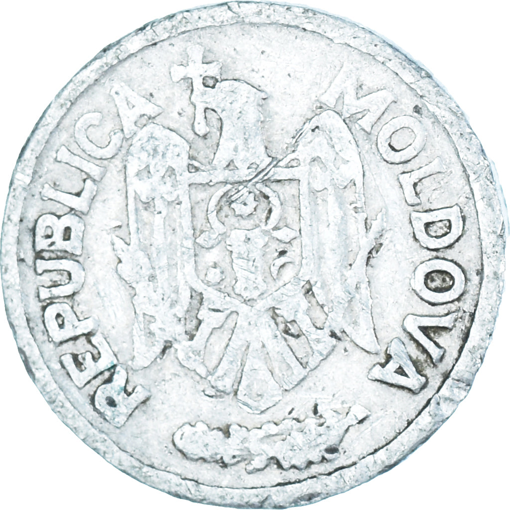 Coin, Moldova, 5 Bani, 1993