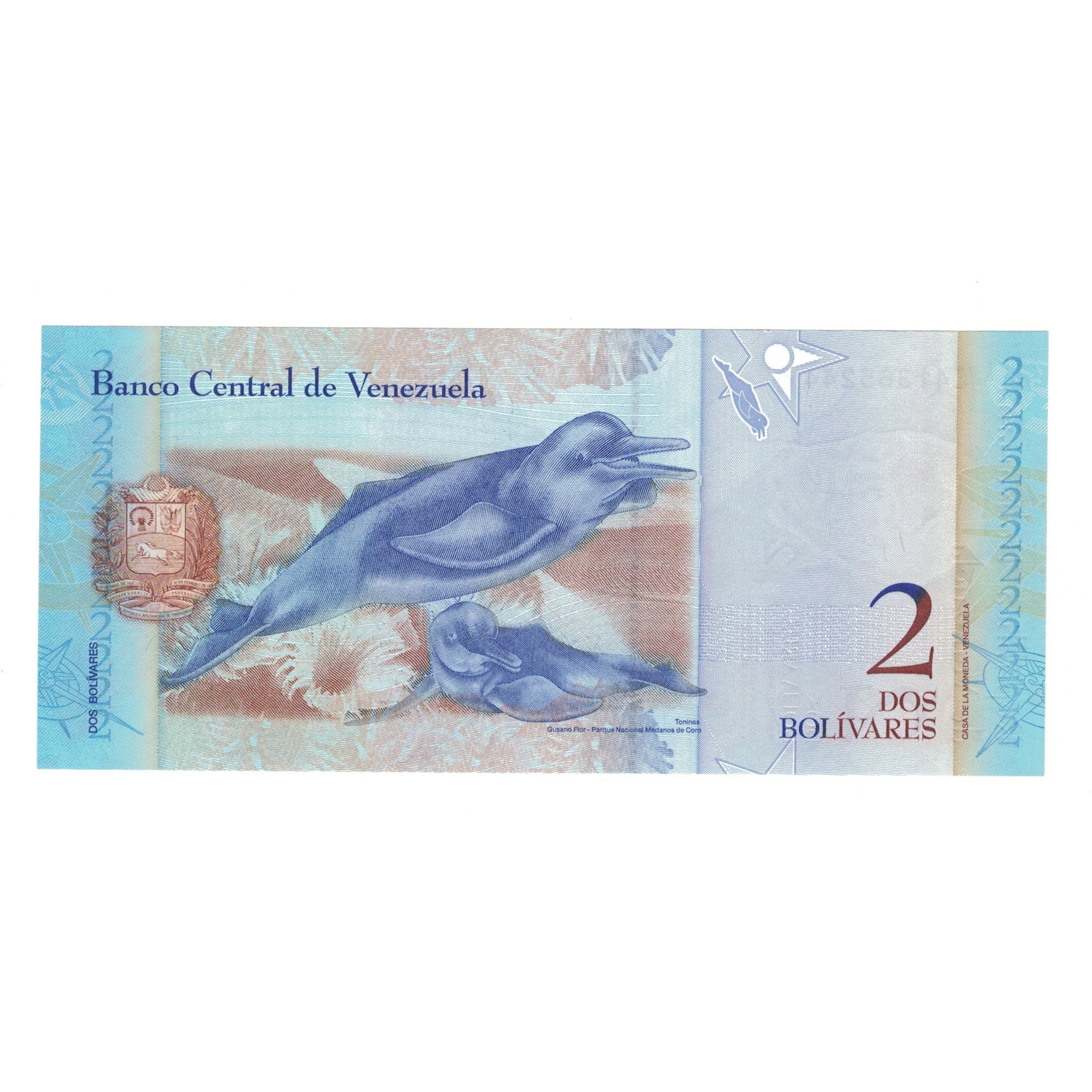 Billete, 2 Bolivares, 2008, Venezuela, 2008-12-19, UNC