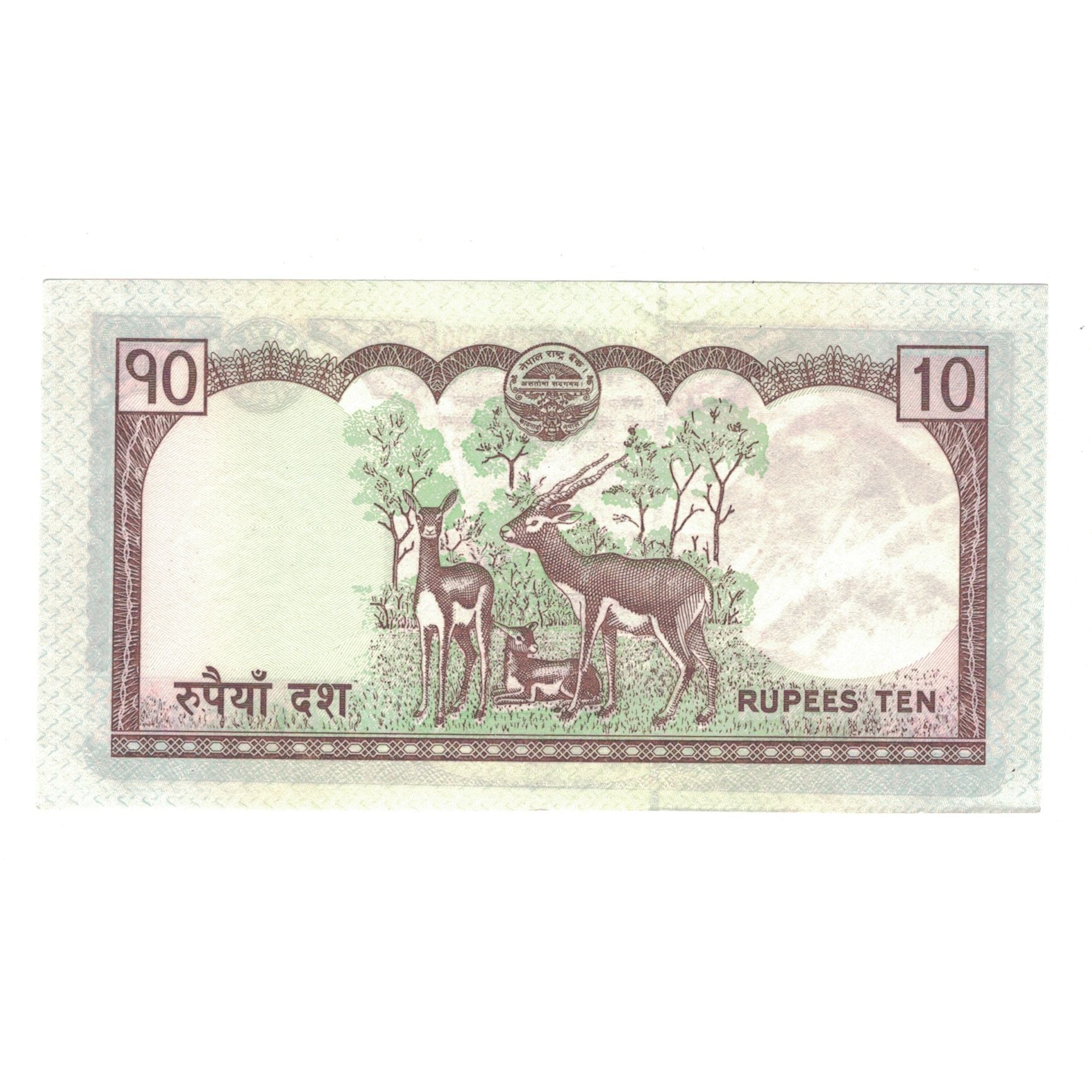 Banknote, Nepal, 10 Rupees, KM:61, AU(55-58)