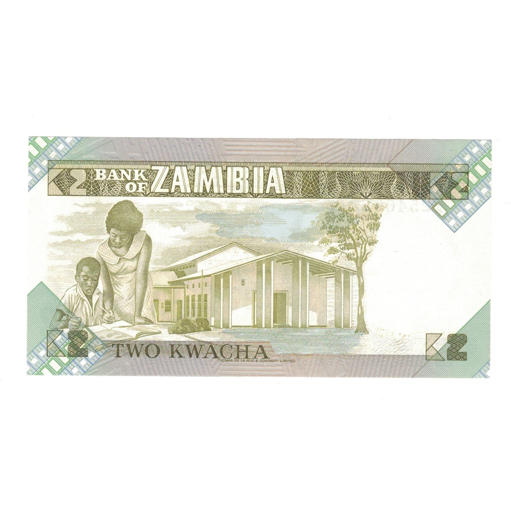 Banknote, Zambia, 2 Kwacha, KM:24c, UNC(65-70)