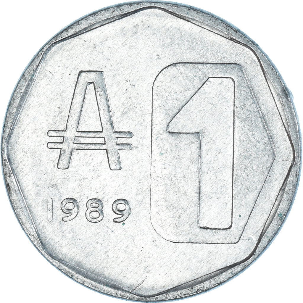 Moeda, Argentina, Austral, 1989