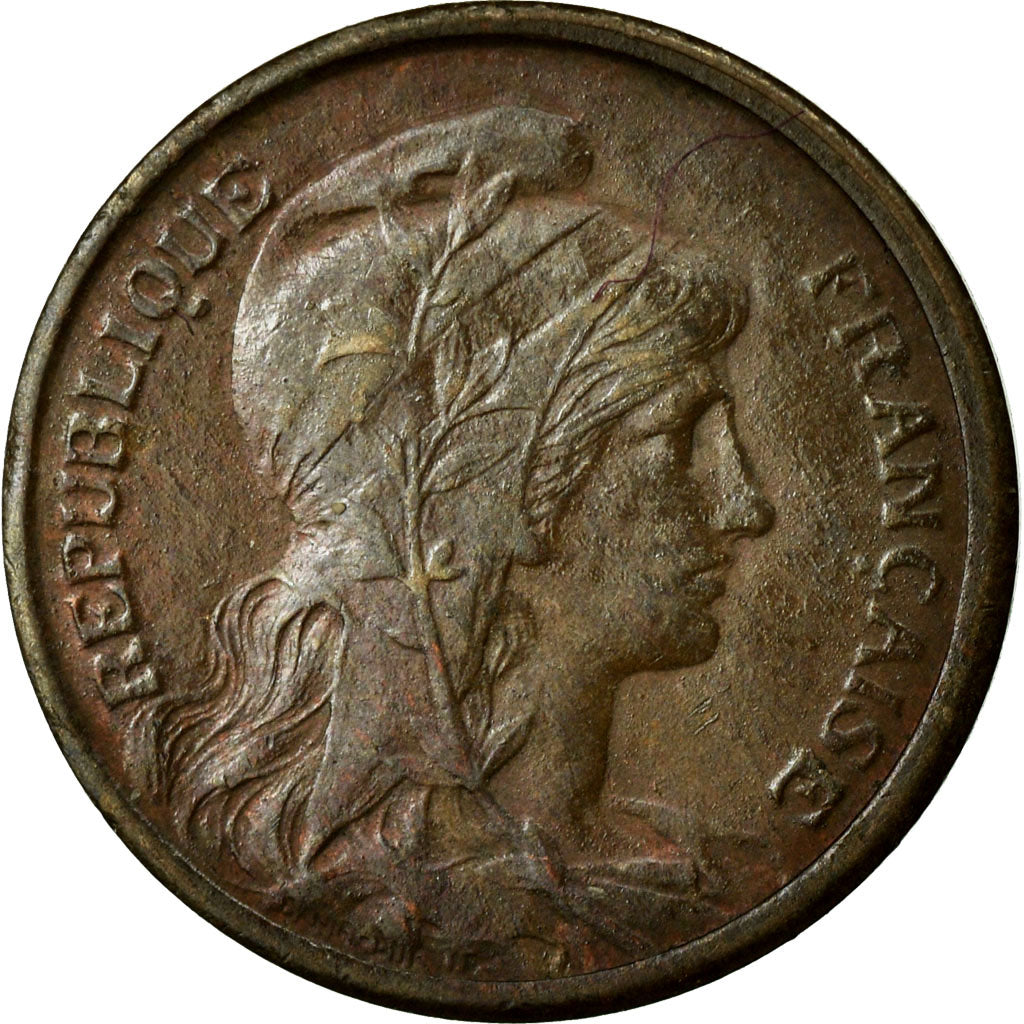 Moneta, Francia, Dupuis, Centime, 1909, SPL-, Bronzo, KM:840, Gadoury:90
