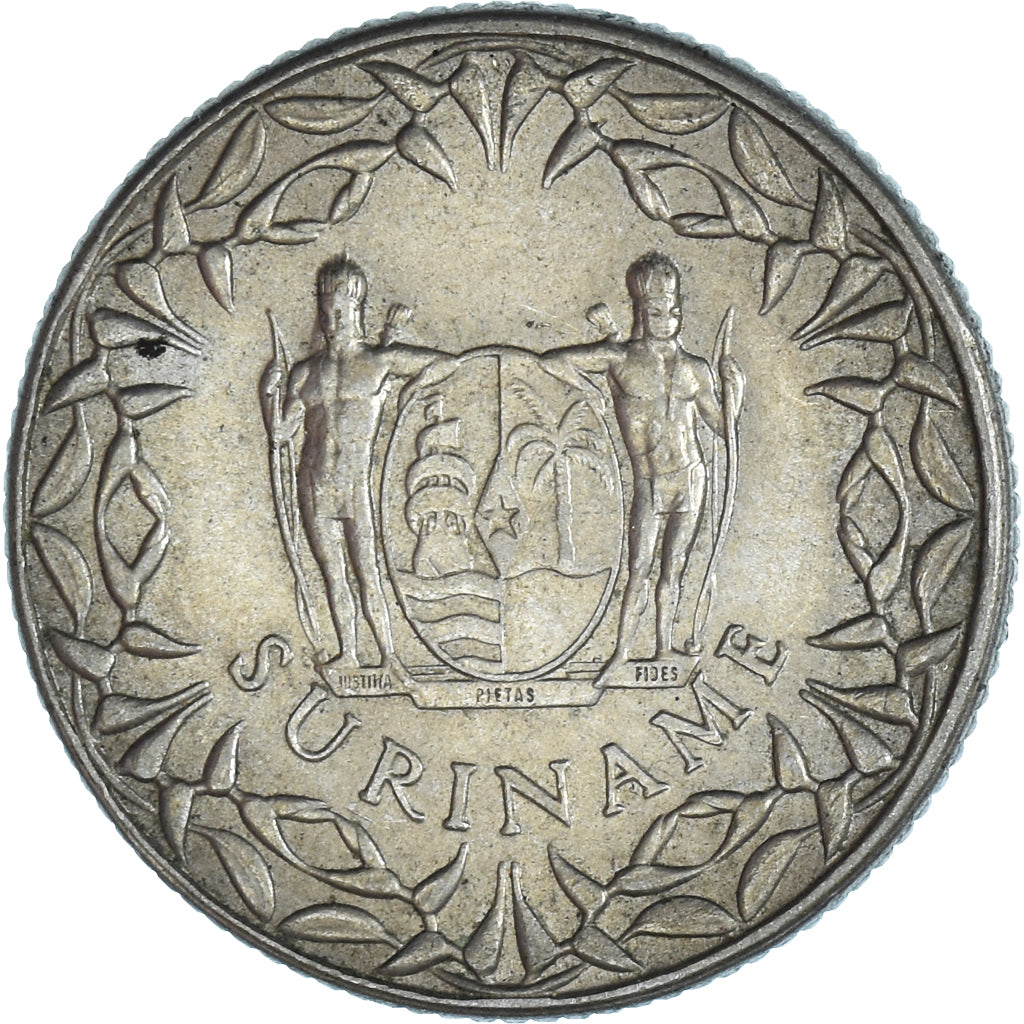 Münze, Surinam, 25 Cents, 1966