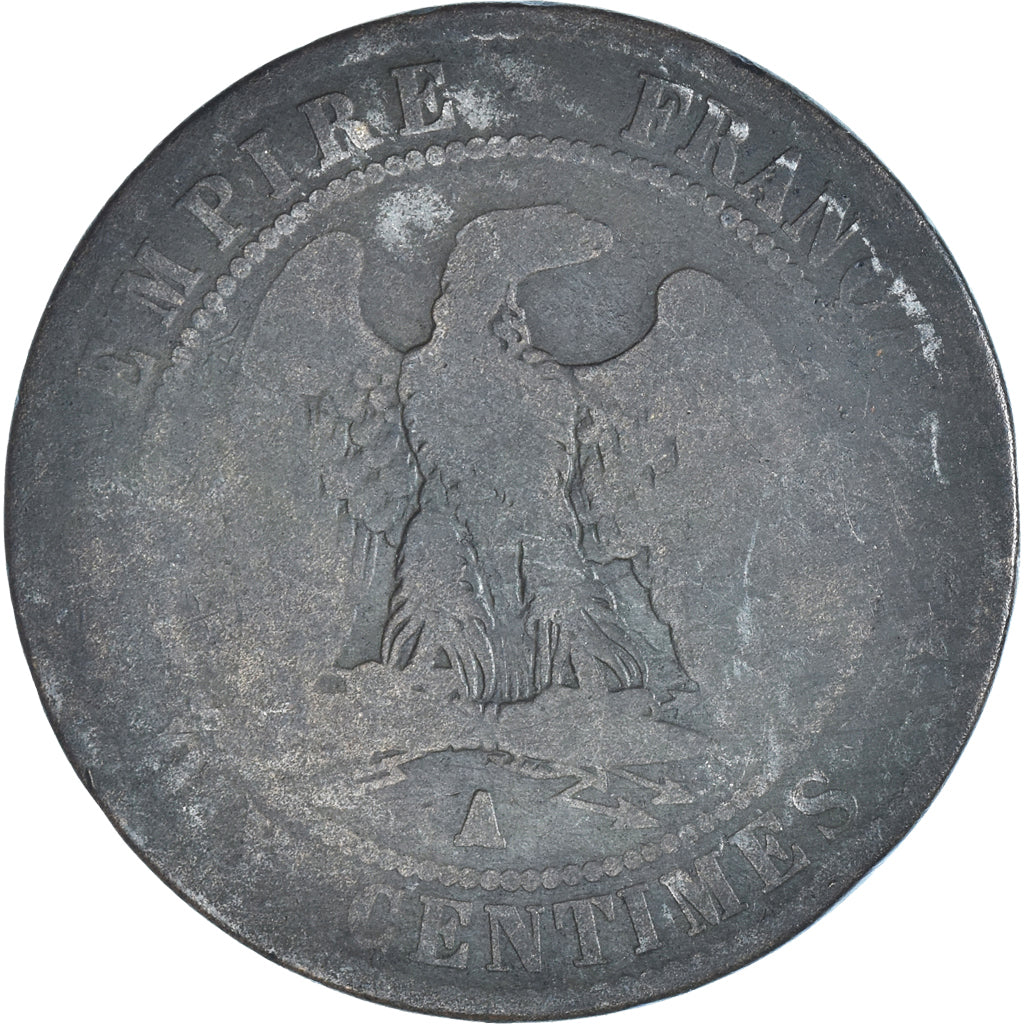 Münze, Frankreich, 10 Centimes, 1856