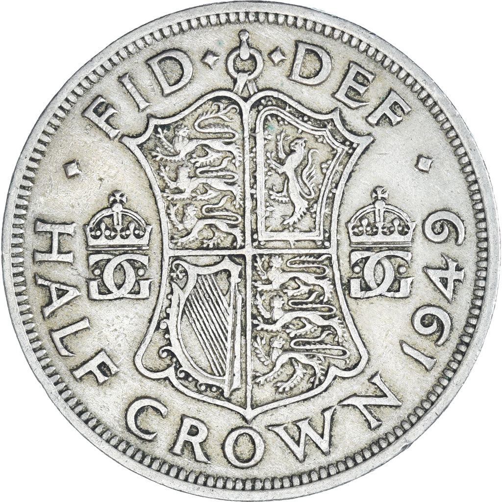 Moneta, Gran Bretagna, 1/2 Crown, 1949