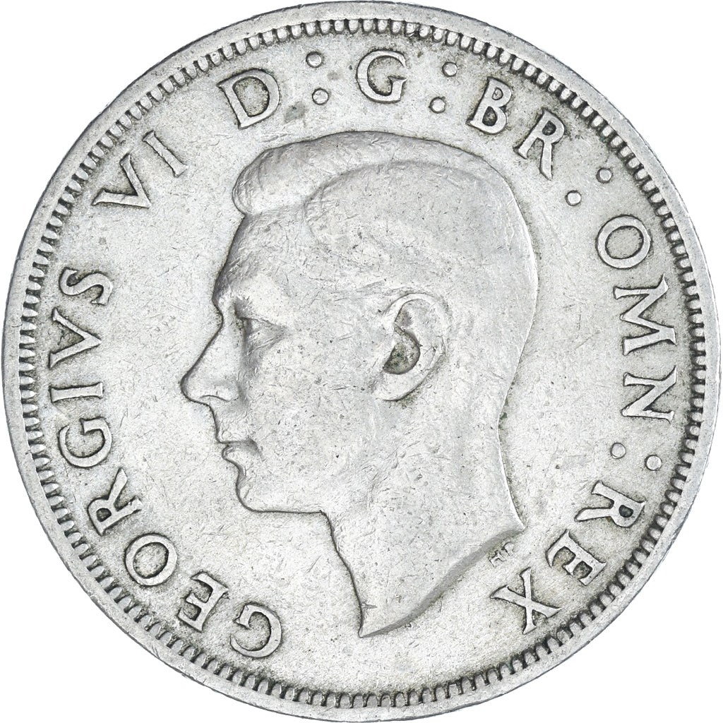 Moneda, Gran Bretaña, 1/2 Crown, 1948